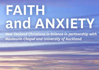 Winter Lecture Series 2021: Faith, Anxiety, Pandemic