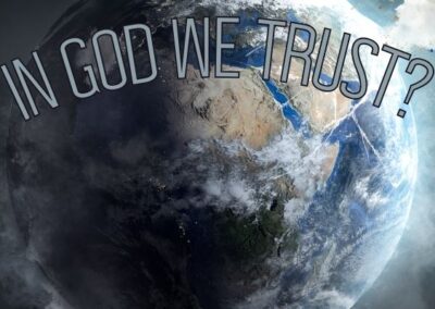 In God We Trust? Coming to terms with the shift to the so-called “anthropocene”.